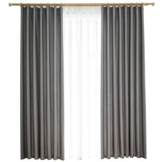 铭聚布艺 全遮光加厚牛津布遮阳帘隔热防晒窗帘布1.8宽*2.4高