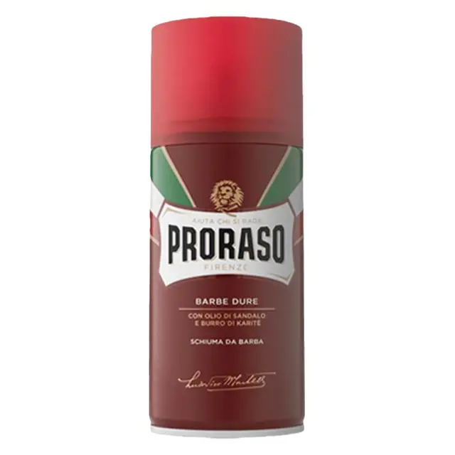  PRORASO/博拉索 滋润檀香系列 软化胡须 男士剃须泡沫