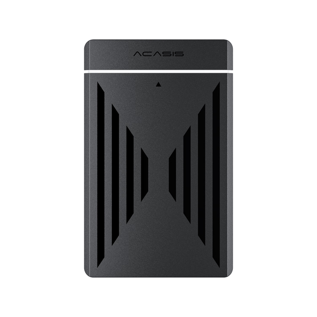阿卡西斯 USB3.0移动硬盘盒2.5 3.5英寸SATA串口台式笔记本SSD固态机械硬盘 USB3.0免工具TypeC口
