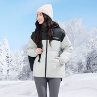 雪中飞百搭时尚休闲斜插式口袋男女同款短款立领羽绒服款 浅灰色|8139 L 175/92A