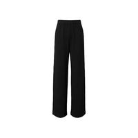 伊芙丽（eifini）伊芙丽软糯舒适软垂休闲裤宽松面膜裤显瘦糯米裤子女2025冬装 深灰 小个子版 M 105-115斤