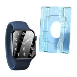 绿联 applewatch保护膜S9适用苹果手表iwatch保护膜S9水凝膜S8贴膜S7膜ultra2保护watch7全屏s6覆盖se2钢化膜