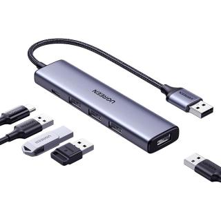 国家补贴：绿联 usb扩展器插头多口集分线器typec延长hub3.0