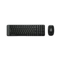 logitech 罗技 MK220 无线键鼠套装 黑色+短款鼠标垫