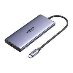 绿联 USB3.2拓展坞typec转gen2高速hub分线器10Gbps转换HDMI投屏显示多接口适用苹果MacBook笔记本电脑接硬盘