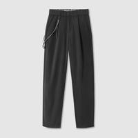 海一家 锥形休闲裤2025年秋冬灯芯绒易打理九分裤子男