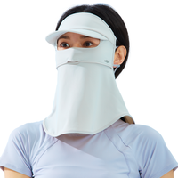 冰丝防晒面罩女全脸防紫外线遮脸一体护颈开车骑车面罩额头防晒