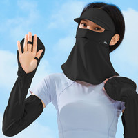 冰丝防晒面罩女全脸防紫外线遮脸一体护颈开车骑车面罩额头防晒