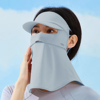 冰丝防晒面罩女全脸防紫外线遮脸一体护颈开车骑车面罩额头防晒
