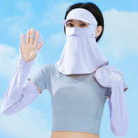冰丝防晒面罩女全脸防紫外线遮脸一体护颈开车骑车面罩额头防晒