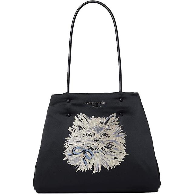 Kate Spade ks everything 刺绣大号手提单肩包托特包