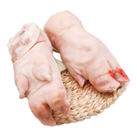 果亦橙乡下土猪散养新鲜现杀猪耳（猪部位猪下水）源头直发净重 猪脚（2斤/份）