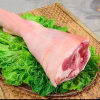 果亦橙乡下土猪散养新鲜现杀猪耳（猪部位猪下水）源头直发净重 整根猪大腿10斤