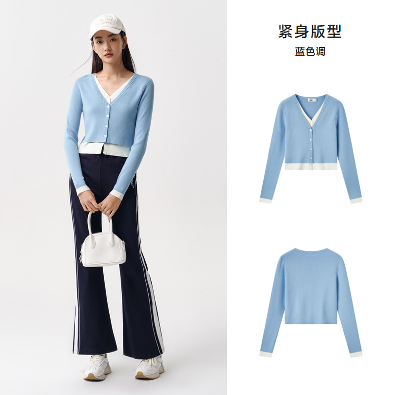 女毛衫01-蓝色调