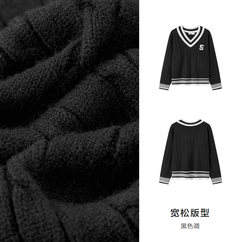 女毛衫04-黑色调