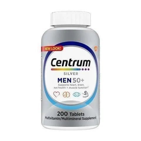 PLUS会员：Centrum 中老年男性复合维生素 200粒
