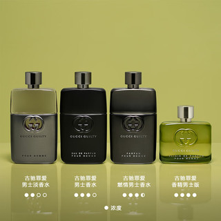  GUCCI/古驰 持久留香 男士香水 礼盒  50ml