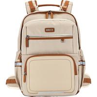 卡拉羊【蒋勤勤代言】初高中书包8维减负不下坠云朵书包ProMax御风版 卡其（经典百搭） 【24L】身高150以上中