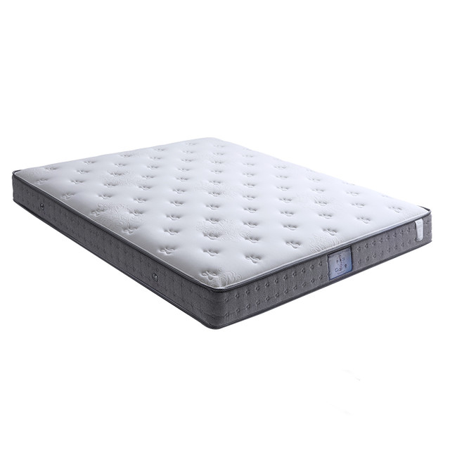 有券的上：金可儿 护脊软硬垫五星酒店弹簧乳胶床垫官方 护脊2.0(极有家补贴)