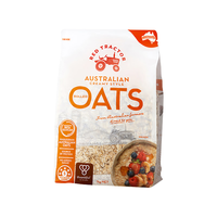 RED TRACTOR FOODS红色拖拉机原粒燕麦1000g 澳洲本土版纯原粒速食原味热冲燕麦片牛奶早餐即食 原粒1kg