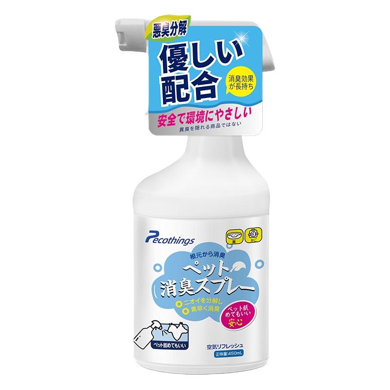 Pecothings 猫狗通用 宠物除臭剂 450ml 淡香