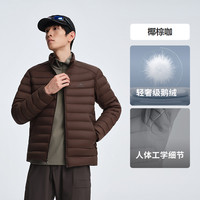 波司登25女轻薄排骨羽绒服短款保暖户外修身立领 200/116A