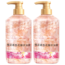 琪瑟 樱花花瓣沐浴露 500ml