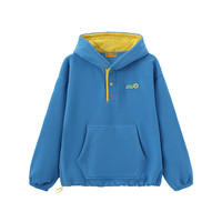 移动端：wigglewiggle25年秋冬撞色加绒连帽卫衣女装