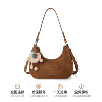 移动端：稻草人 可爱月牙包包女式2025夏季新款百搭腋下包手提单肩斜挎小包