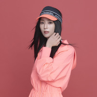 移动端：后益 2024新款明星同款hosea织带字母休闲防紫外空顶帽防晒帽