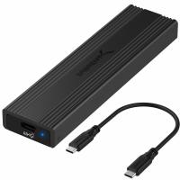 USB3.2 Type-C硬盘盒 M.2 NVMeSATA固态硬盘外置盒 10Gbps高速传输 免工具 支持224222602280