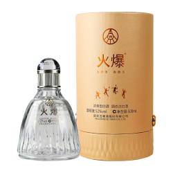 五粮液 浓香型白酒 52度 500mL