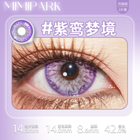 MIMIPARK美瞳月抛大直径显色隐形眼镜青年之苦璀璨之心 650