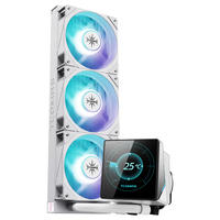 TCOMAS LG600 3.95英寸IPS屏 白色 360水冷散热器