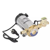 220V 150W自动增压泵 水龙头花洒加压泵 不锈钢材质 黄铜泵头叶轮 智能双控制系统 家用热水器马桶增压 低噪音密封设计 15米扬程