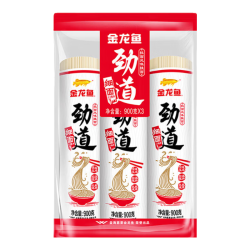 金龙鱼 劲道拉面 面条挂面 低盐健康 拉面风味 900g*3袋