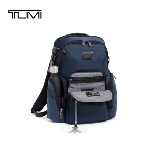 TUMI Alpha Bravo系列 男士双肩包 0232793NVY 海军蓝 中号