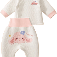 爱贝迪拉 新生儿婴儿秋冬衣服女宝宝秋装男宝婴幼儿哈衣小孩衣服睡衣爬爬服