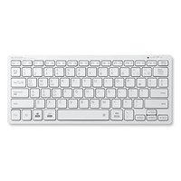 宜丽客 轻量蓝牙键盘电脑办公打字白色多配对兼