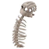 恐龙骨架头套霸王龙外骨骼玩偶帽子圣诞节儿童女生