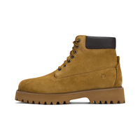 Clarks Roading Hi男士舒适保暖短靴户外机能风厚底工装鞋靴 黄棕色 261878037