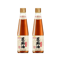 金龙鱼花椒油70ml麻油香油藤椒油麻椒油凉拌调味烹饪蘸料提味火锅串串 金龙鱼厨房优选芝麻油400ml*2瓶