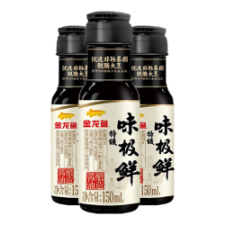金龙鱼 特级味极鲜150ml*3瓶