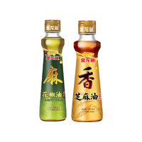 金龙鱼花椒油70ml麻油香油藤椒油麻椒油凉拌调味烹饪蘸料提味火锅串串 特麻花椒油220ml+芝麻油100ml