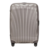 新秀丽(Samsonite)C-LITE系列拉杆箱时尚贝壳箱旅行密码箱行李箱CS2 香槟色 20英寸