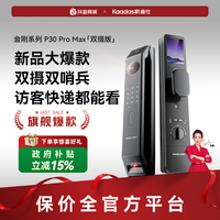 凯迪仕 P30 Pro Max 双摄人脸双猫眼大屏门锁