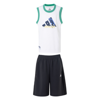 adidas/阿迪达斯 透气 男童运动套装