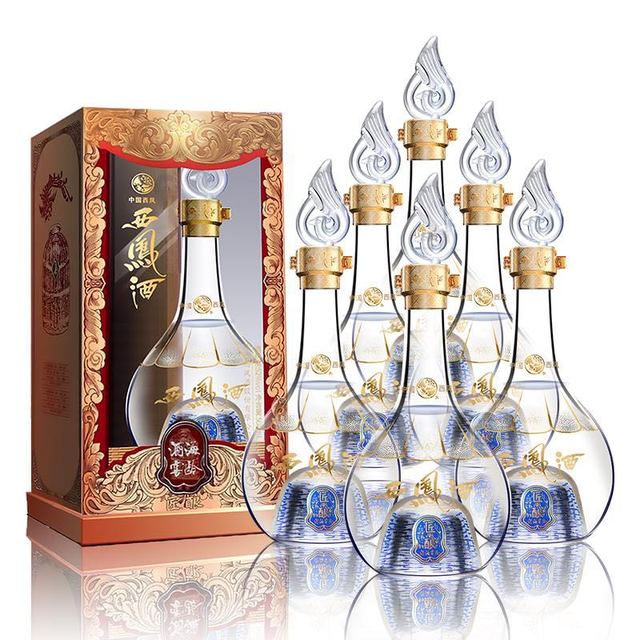 今日必买：西凤酒 海窖匠酿系列 凤香型白酒 52度 500ml*6瓶/原装 赠礼品袋
