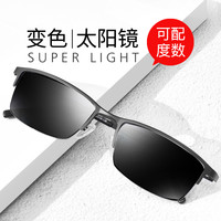 移动端：乐申 偏光太阳镜 自动感光变色 近视可用