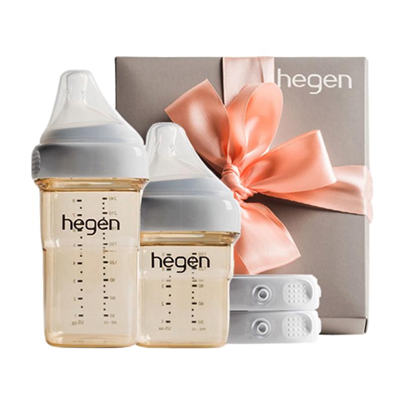 hegen奶瓶新生婴儿套装礼盒赫根官方正品防伪可查PPSU